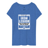 THE LAST HORIZON: Beware The Iron Legion! Women’s recycled v-neck t-shirt