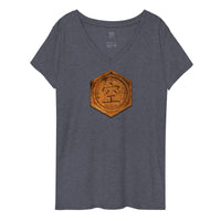 UNSOULED Women’s recycled v-neck t-shirt
