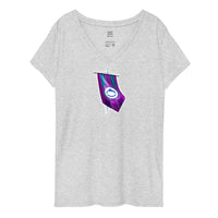 UNCROWNED Women’s recycled v-neck t-shirt